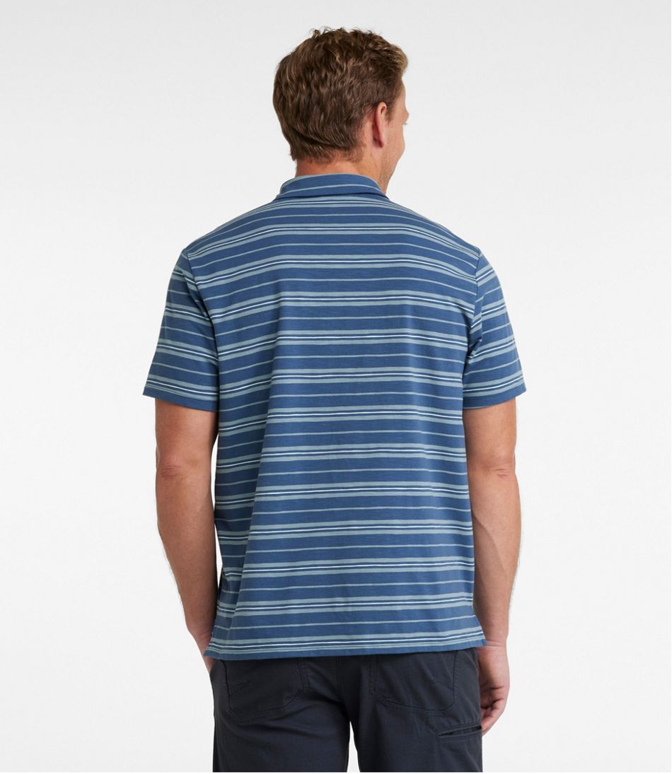 Men's Lakewashed Performance Polo, Short-Sleeve, Stripe - L.L.Bean Trusted