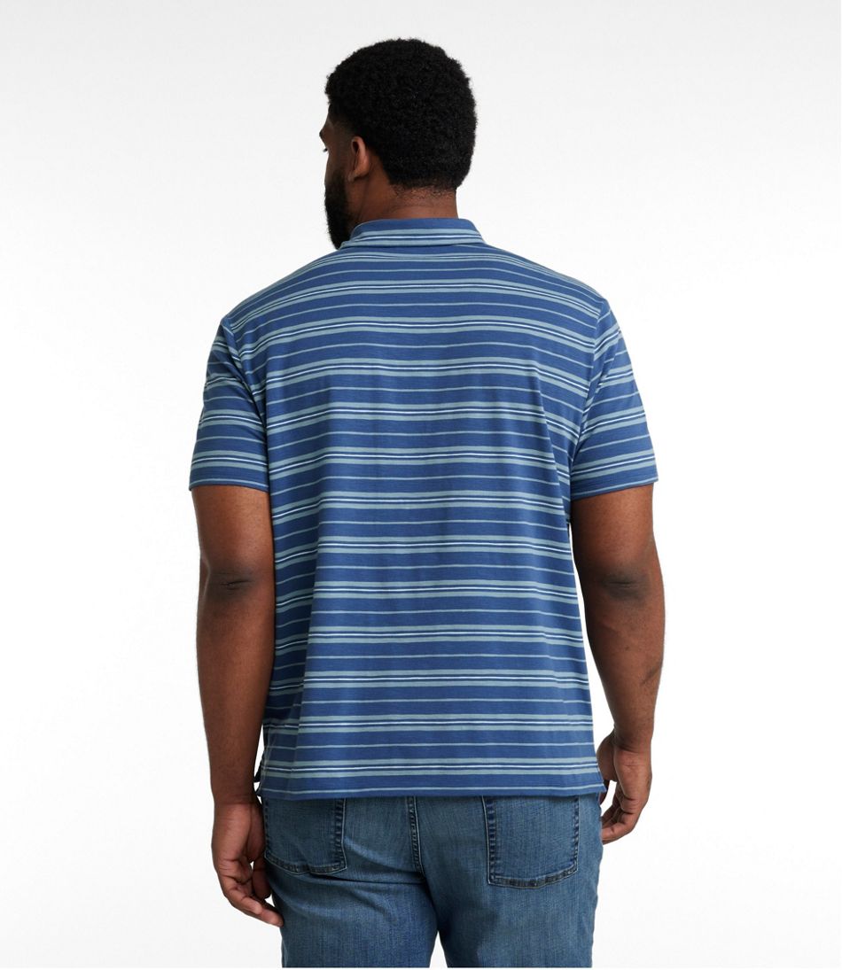 Men's Lakewashed Performance Polo, Short-Sleeve, Stripe - L.L.Bean Trusted