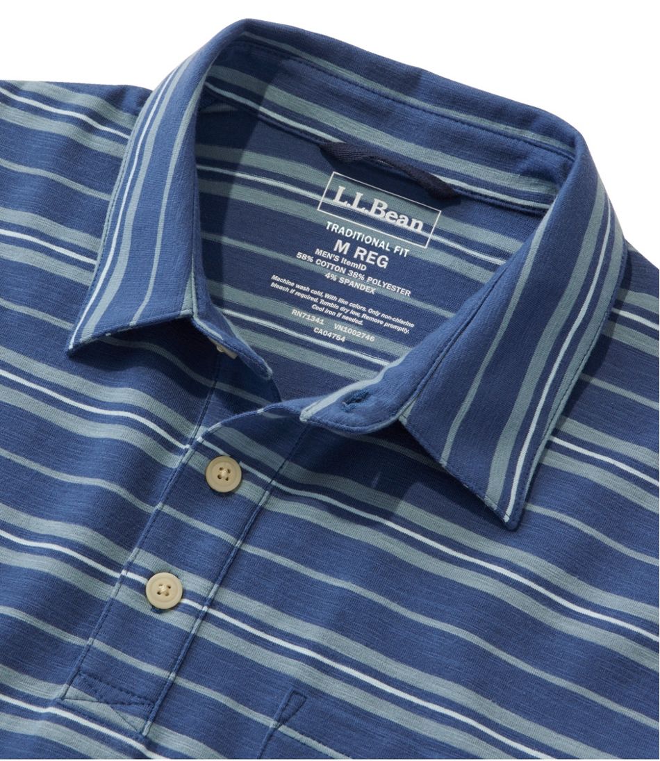 Men's Lakewashed Performance Polo, Short-Sleeve, Stripe - L.L.Bean Trusted