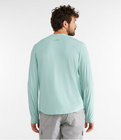 Men's Tropicwear Comfort Crew, Long-Sleeve - L.L.Bean Popular