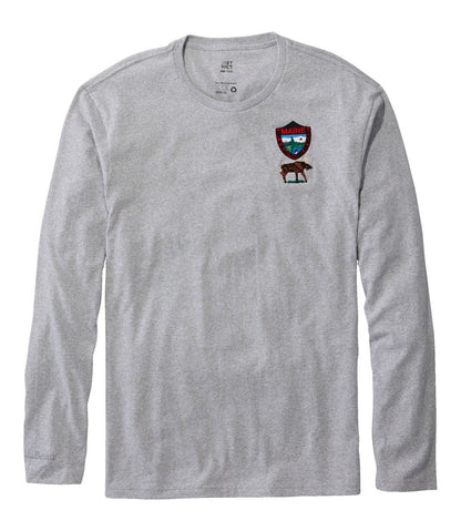 Men's MIF&W Tee, Long-Sleeve Moose - L.L.Bean Trending
