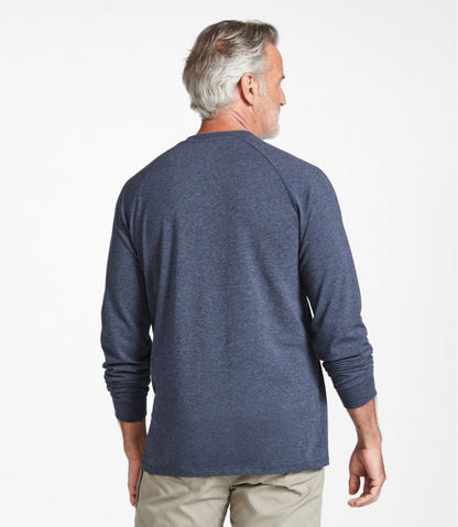 Men's Comfort Stretch Pima Tee Shirt, Long-Sleeve Henley - L.L.Bean Top Pick