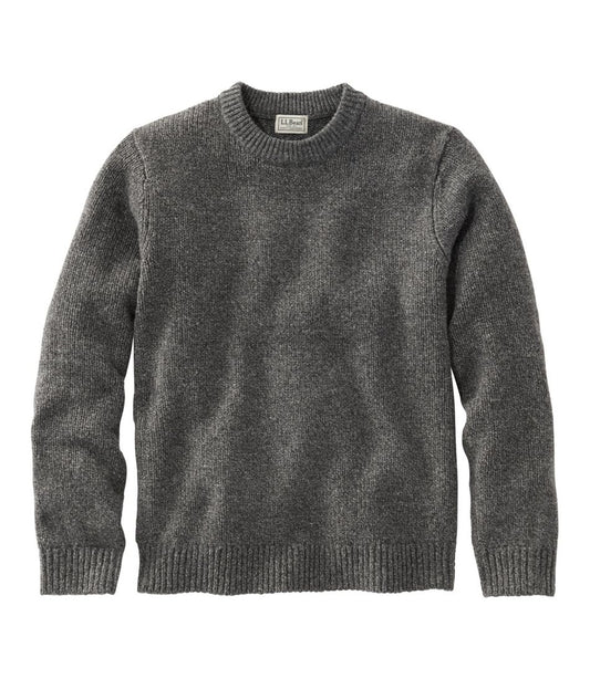 Men's Bean's Classic Ragg Wool Sweater, Crewneck - L.L.Bean Popular
