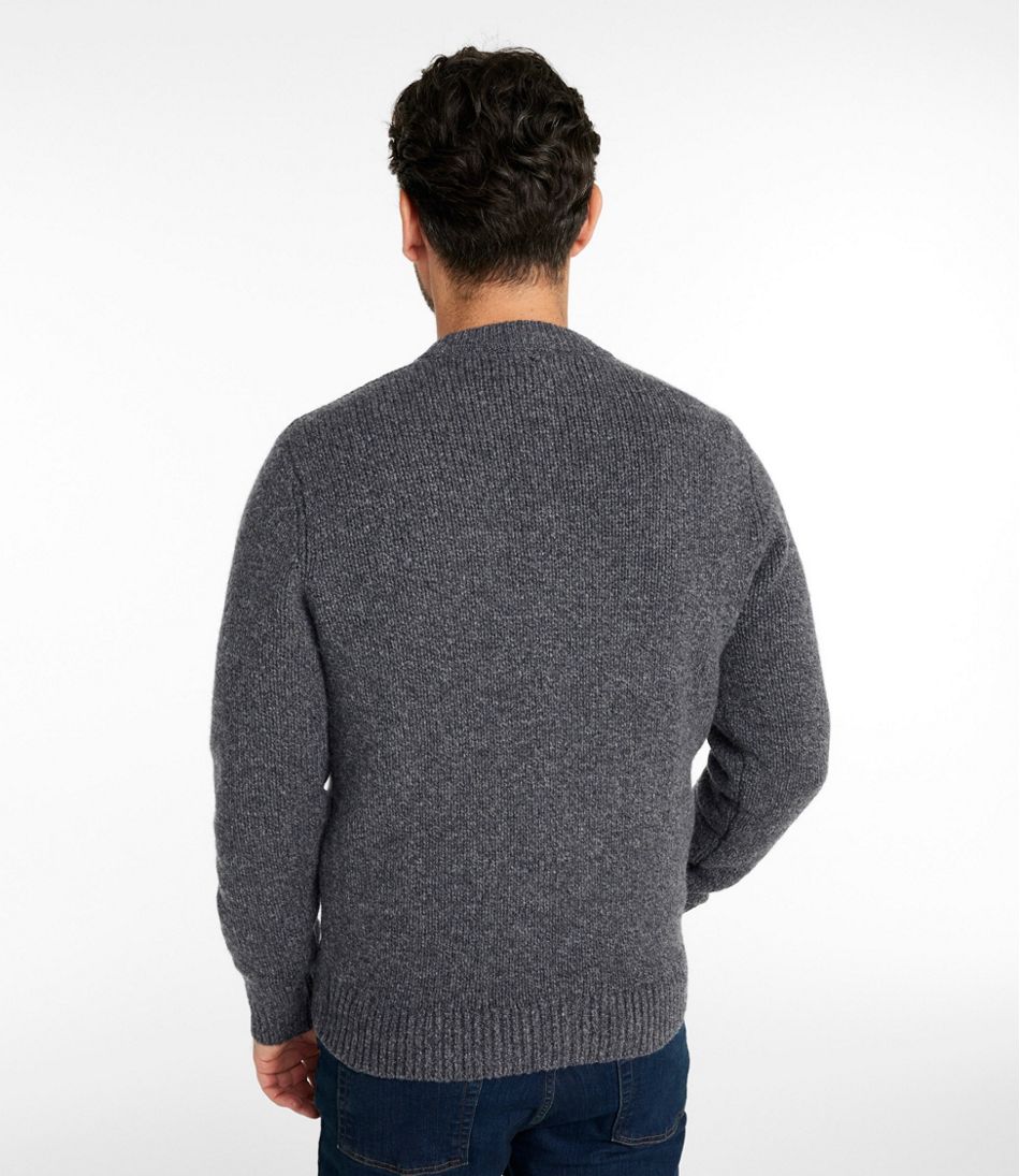 Men's Bean's Classic Ragg Wool Sweater, Crewneck - L.L.Bean Popular