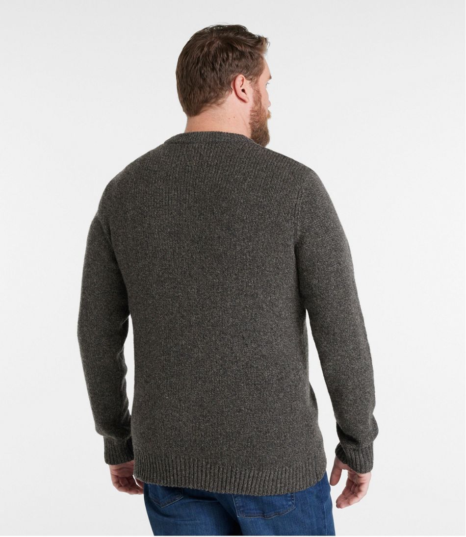 Men's Bean's Classic Ragg Wool Sweater, Crewneck - L.L.Bean Popular