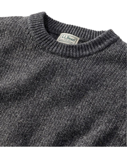 Men's Bean's Classic Ragg Wool Sweater, Crewneck - L.L.Bean Popular