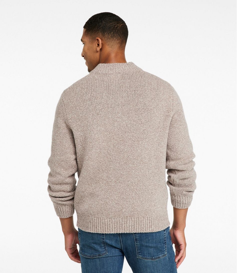 Men's L.L.Bean Classic Ragg Wool Sweater, Henley - L.L.Bean Recommended