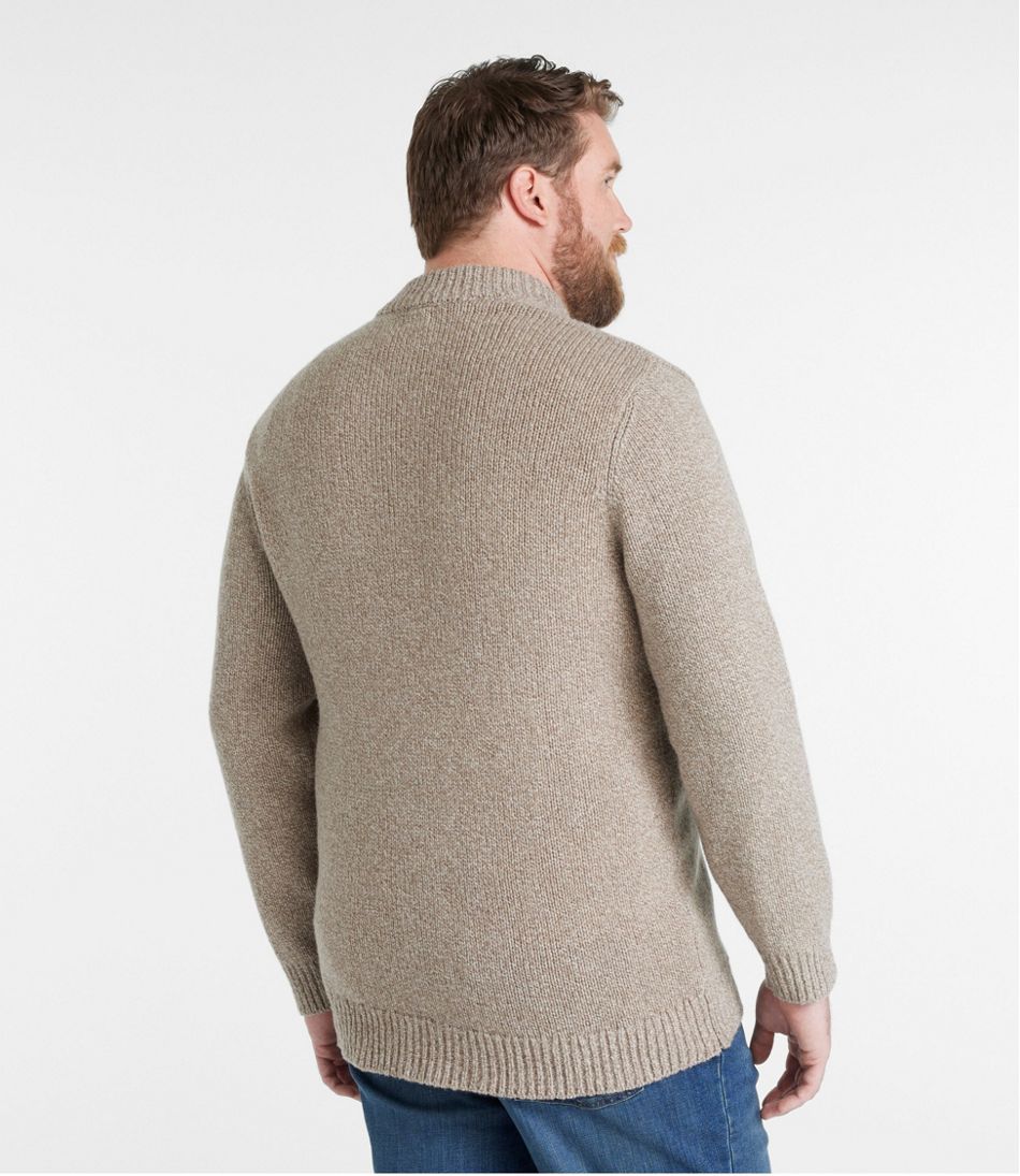 Men's L.L.Bean Classic Ragg Wool Sweater, Henley - L.L.Bean Recommended