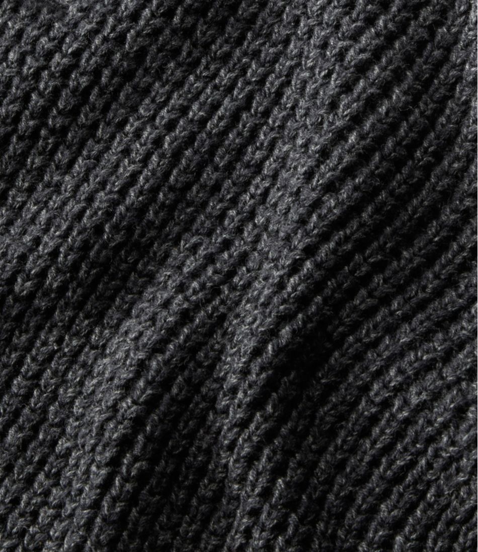 Men's Organic Cotton Waffle Sweater, Quarter Zip - L.L.Bean Exclusive