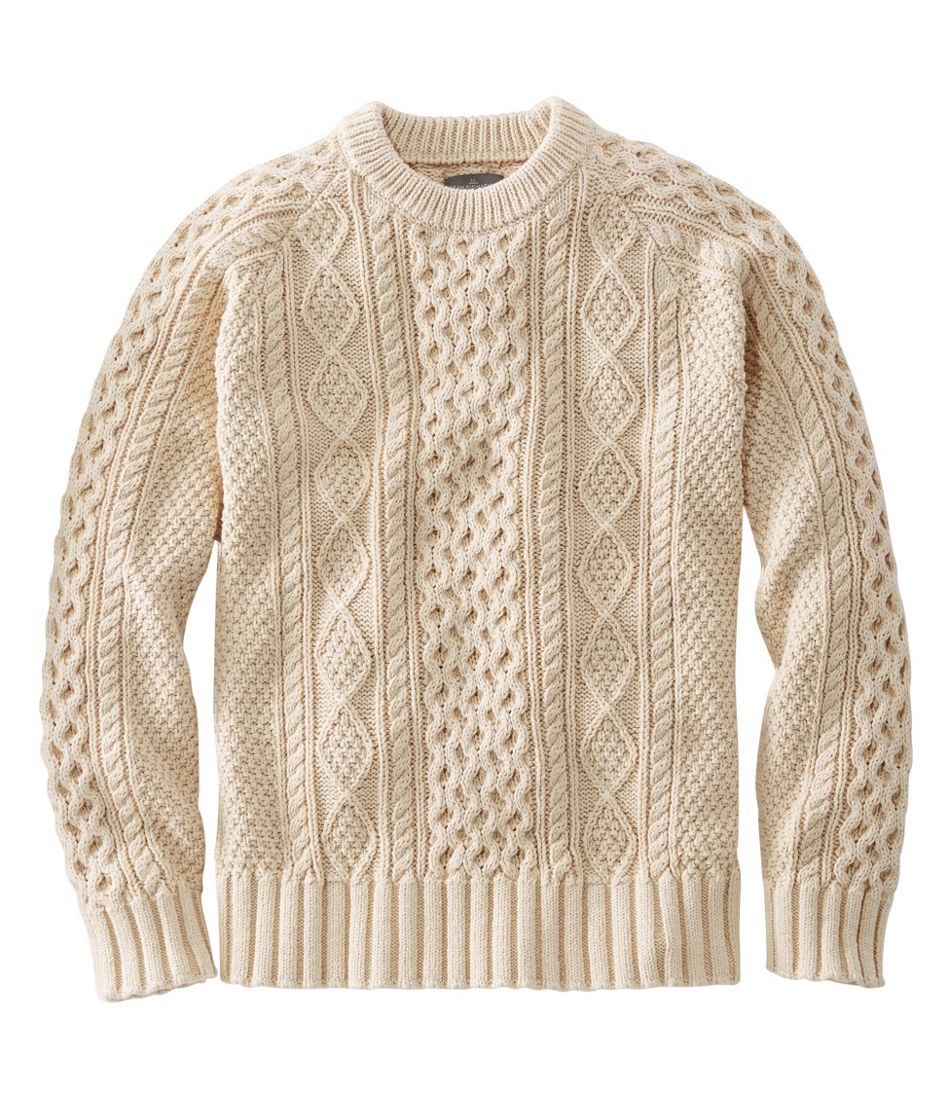 Men's Signature Cotton Fisherman Sweater - L.L.Bean Essential