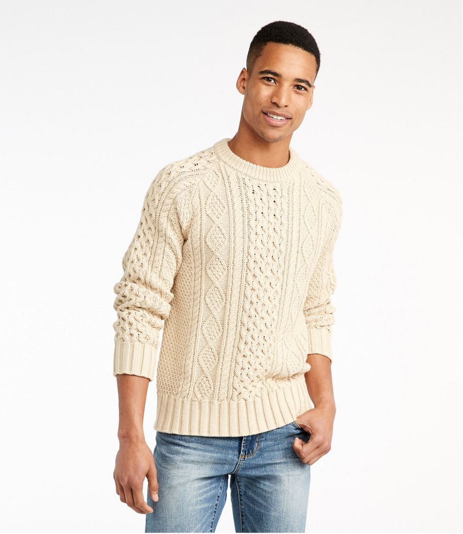 Men's Signature Cotton Fisherman Sweater - L.L.Bean Essential