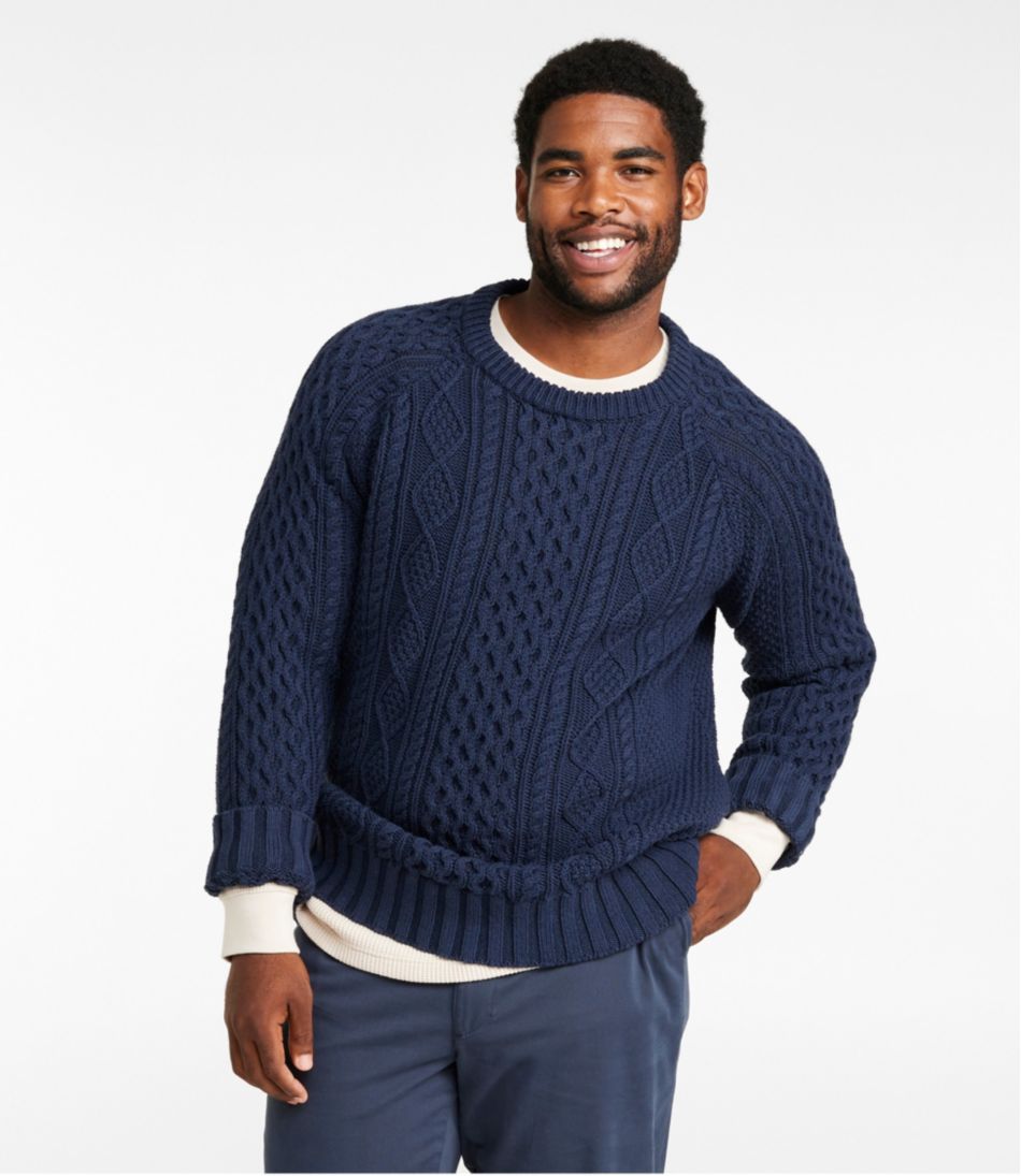 Men's Signature Cotton Fisherman Sweater - L.L.Bean Essential