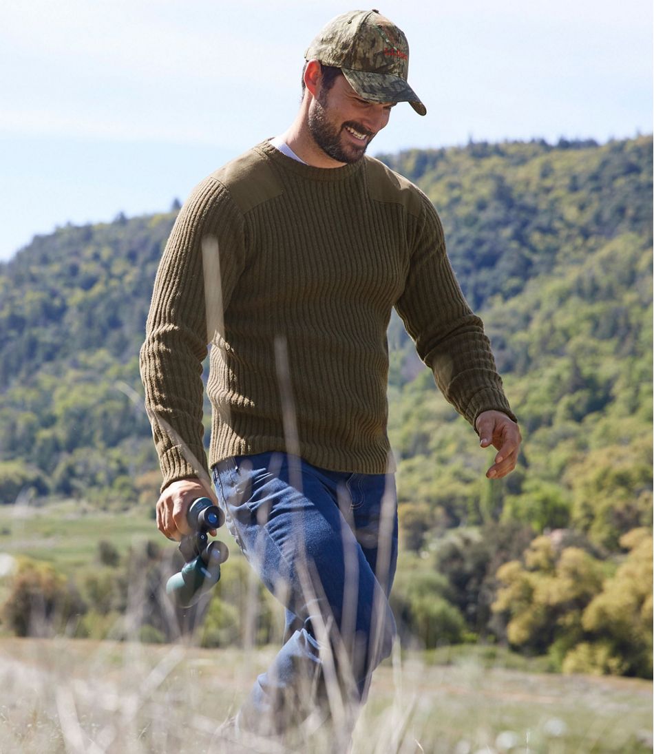 Commando Sweater, Crewneck Sweaters for Men| L.L.Bean - L.L.Bean Value