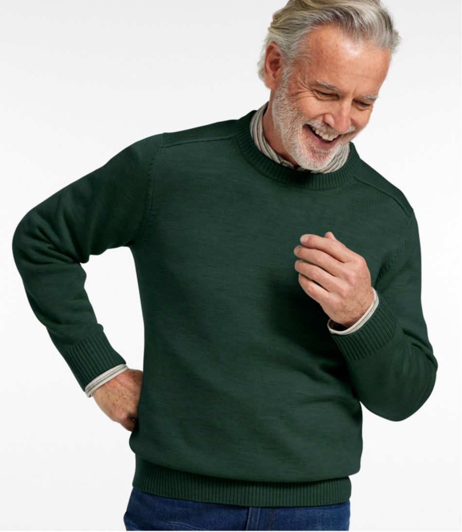 Men's Essential Merino Sweater, Crewneck - L.L.Bean Top Pick
