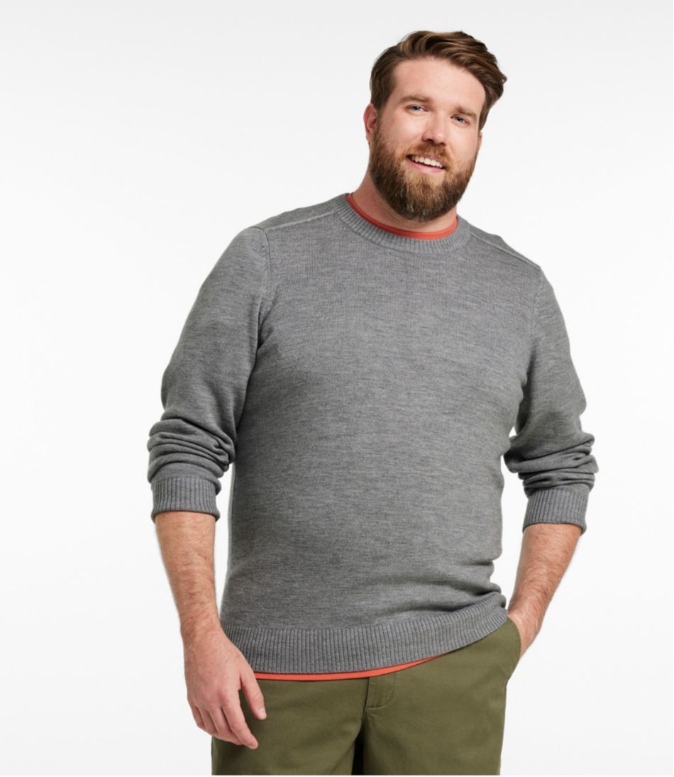 Men's Essential Merino Sweater, Crewneck - L.L.Bean Top Pick