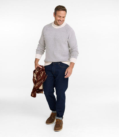 Men's Signature Organic Cotton Rollneck Sweater, Fair Isle - L.L.Bean New