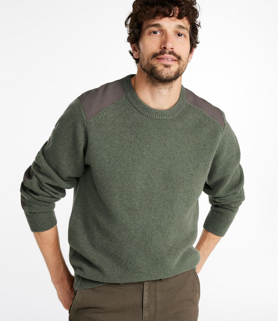 Men's Maine Guide Lightweight Lambswool Sweater - L.L.Bean Popular