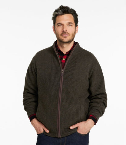 Men's Waterfowl Sweater, Full Zip - L.L.Bean Trending