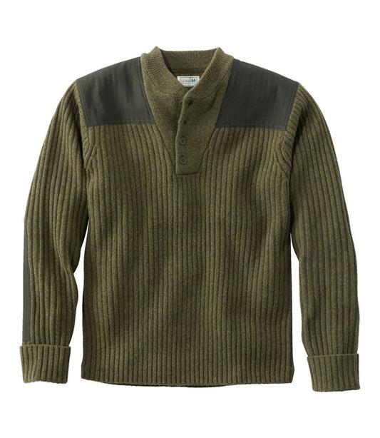 Commando Sweater, Henley Sweaters for Men | L.L.Bean - L.L.Bean Exclusive