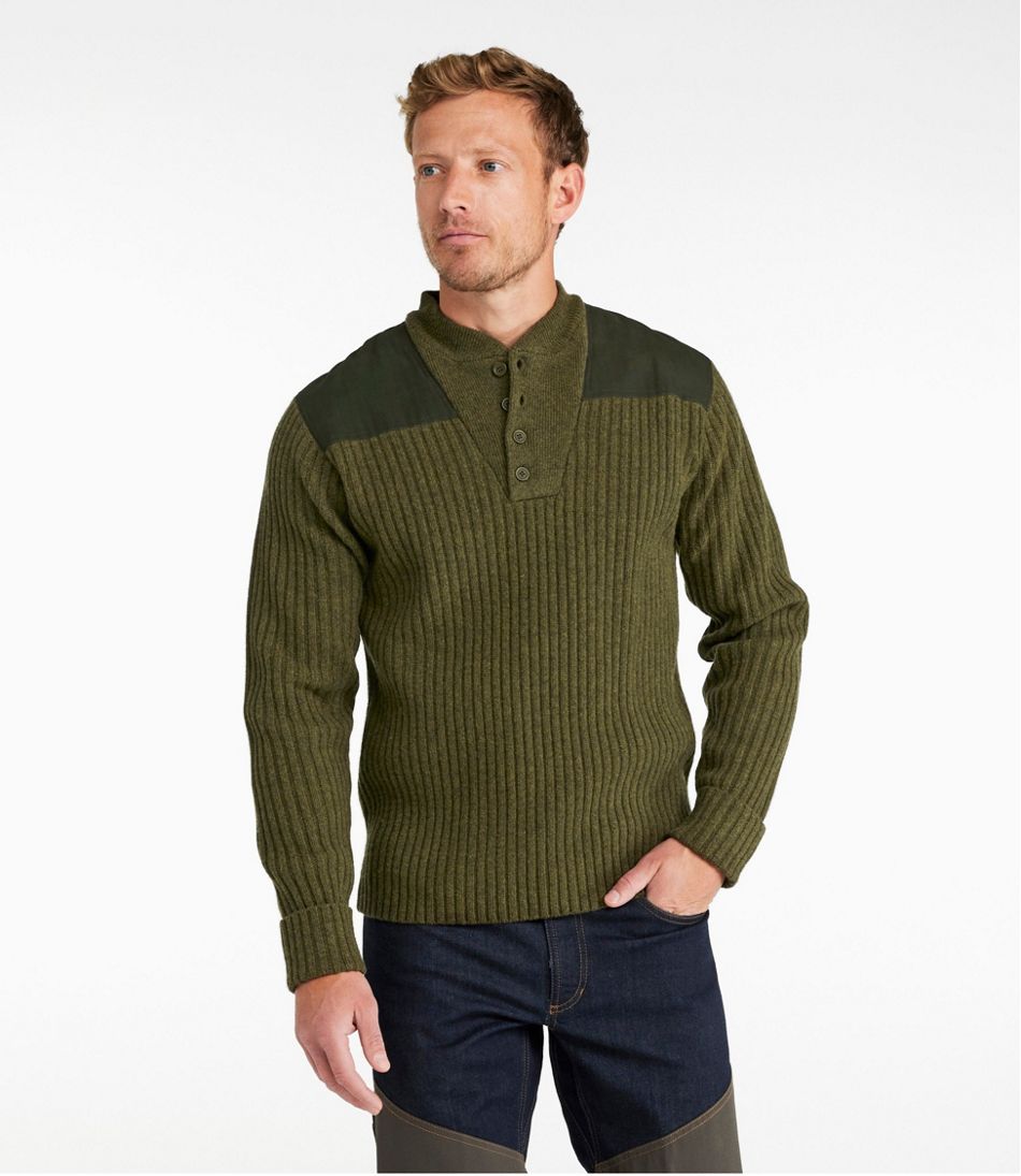 Commando Sweater, Henley Sweaters for Men | L.L.Bean - L.L.Bean Exclusive