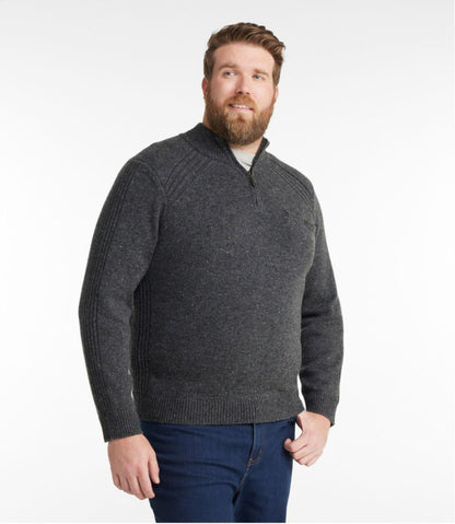 Men's Rangeley Merino Sweater, Quarter-Zip - L.L.Bean Latest