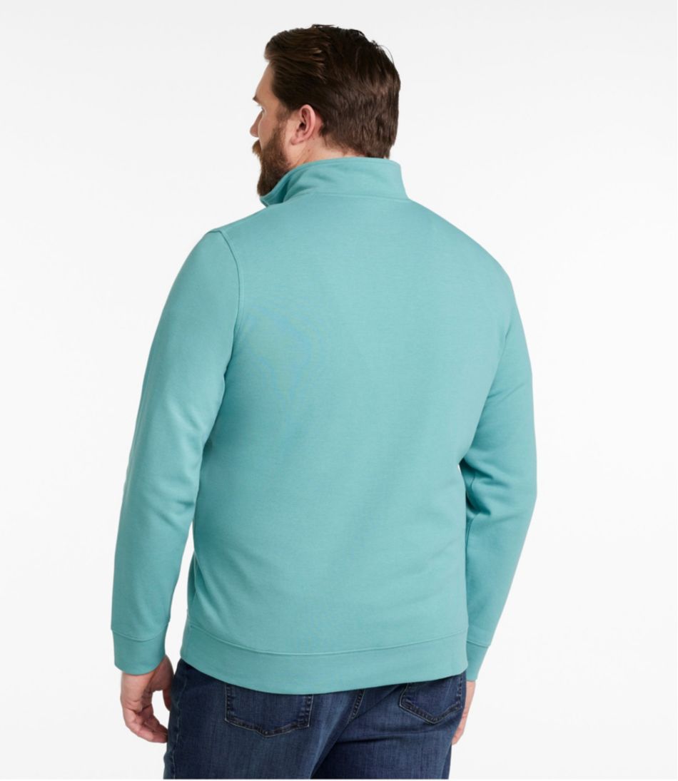 Men's Comfort Stretch Performance® Piqué, Quarter-Zip Pullover - L.L.Bean New