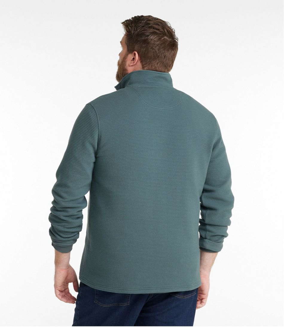 Men's Lakewashed Double-Knit Quarter-Zip Pullover - L.L.Bean Popular