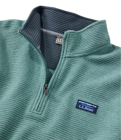 Men's Lakewashed Double-Knit Quarter-Zip Pullover - L.L.Bean Popular
