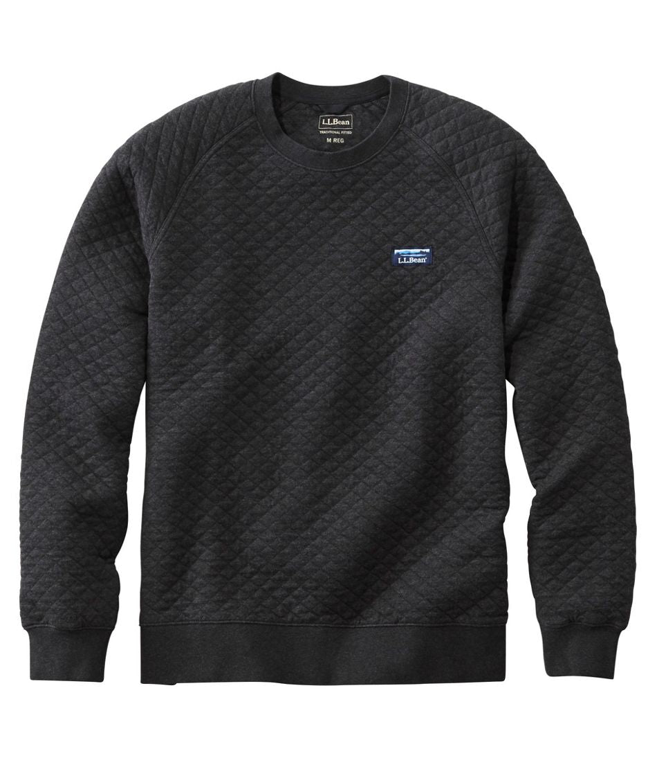 Men's Quilted Sweatshirt, Crewneck - L.L.Bean Best Seller
