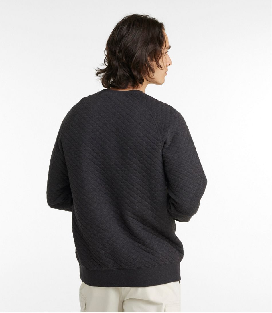 Men's Quilted Sweatshirt, Crewneck - L.L.Bean Best Seller