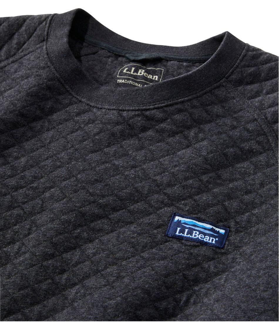 Men's Quilted Sweatshirt, Crewneck - L.L.Bean Best Seller