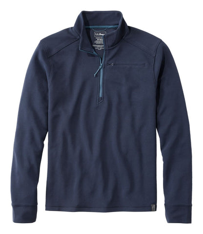 Men's VentureStretch Ottoman-Rib Pullover, Quarter-Zip - L.L.Bean Recommended