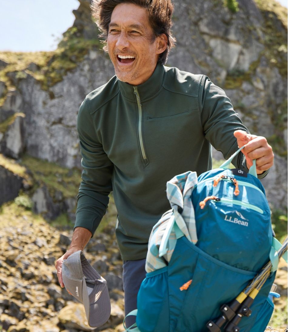 Men's VentureStretch Ottoman-Rib Pullover, Quarter-Zip - L.L.Bean Recommended