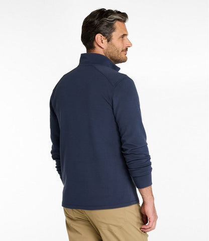 Men's VentureStretch Ottoman-Rib Pullover, Quarter-Zip - L.L.Bean Recommended