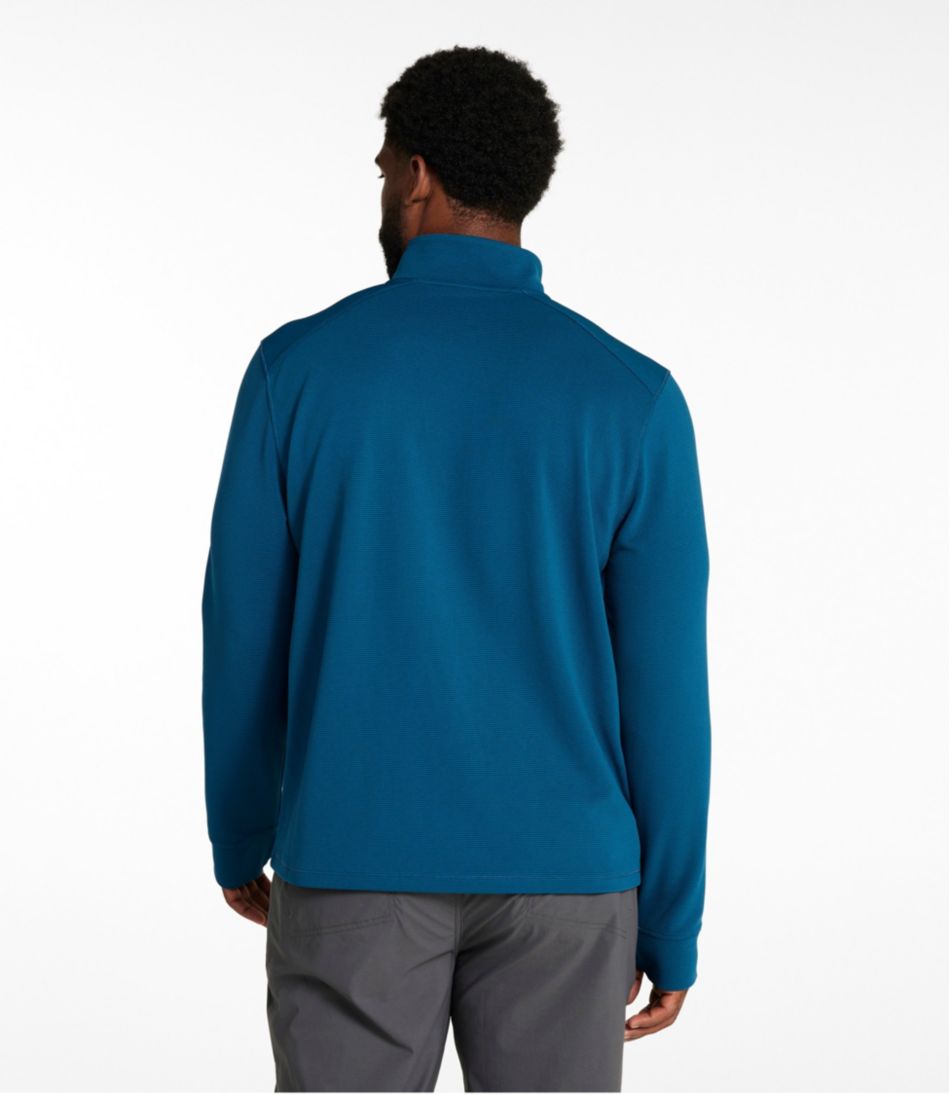 Men's VentureStretch Ottoman-Rib Pullover, Quarter-Zip - L.L.Bean Recommended