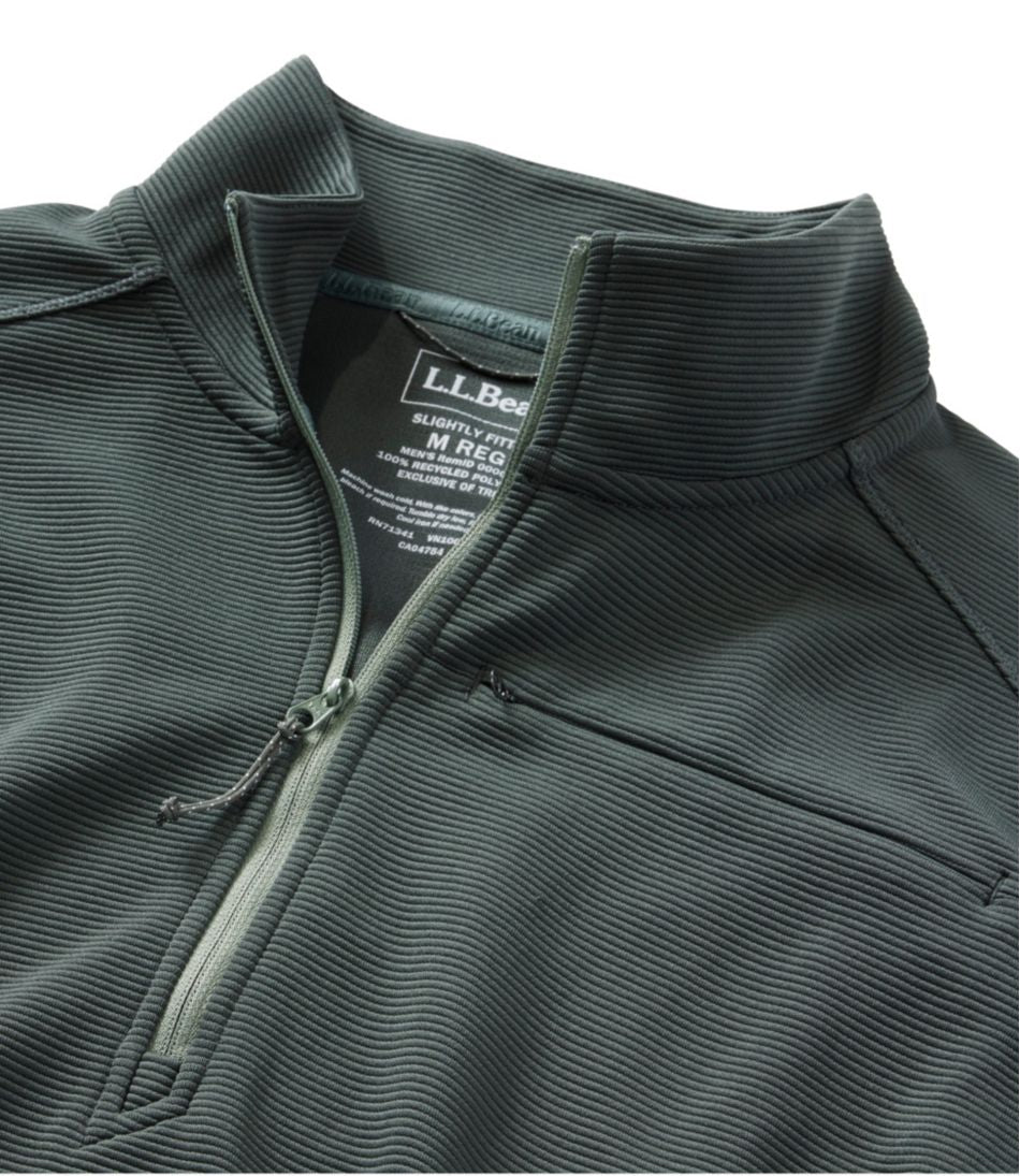 Men's VentureStretch Ottoman-Rib Pullover, Quarter-Zip - L.L.Bean Recommended