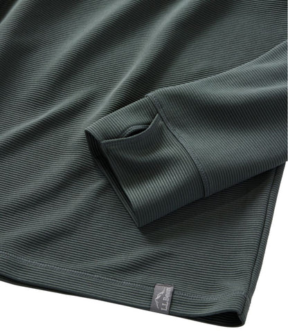 Men's VentureStretch Ottoman-Rib Pullover, Quarter-Zip - L.L.Bean Recommended