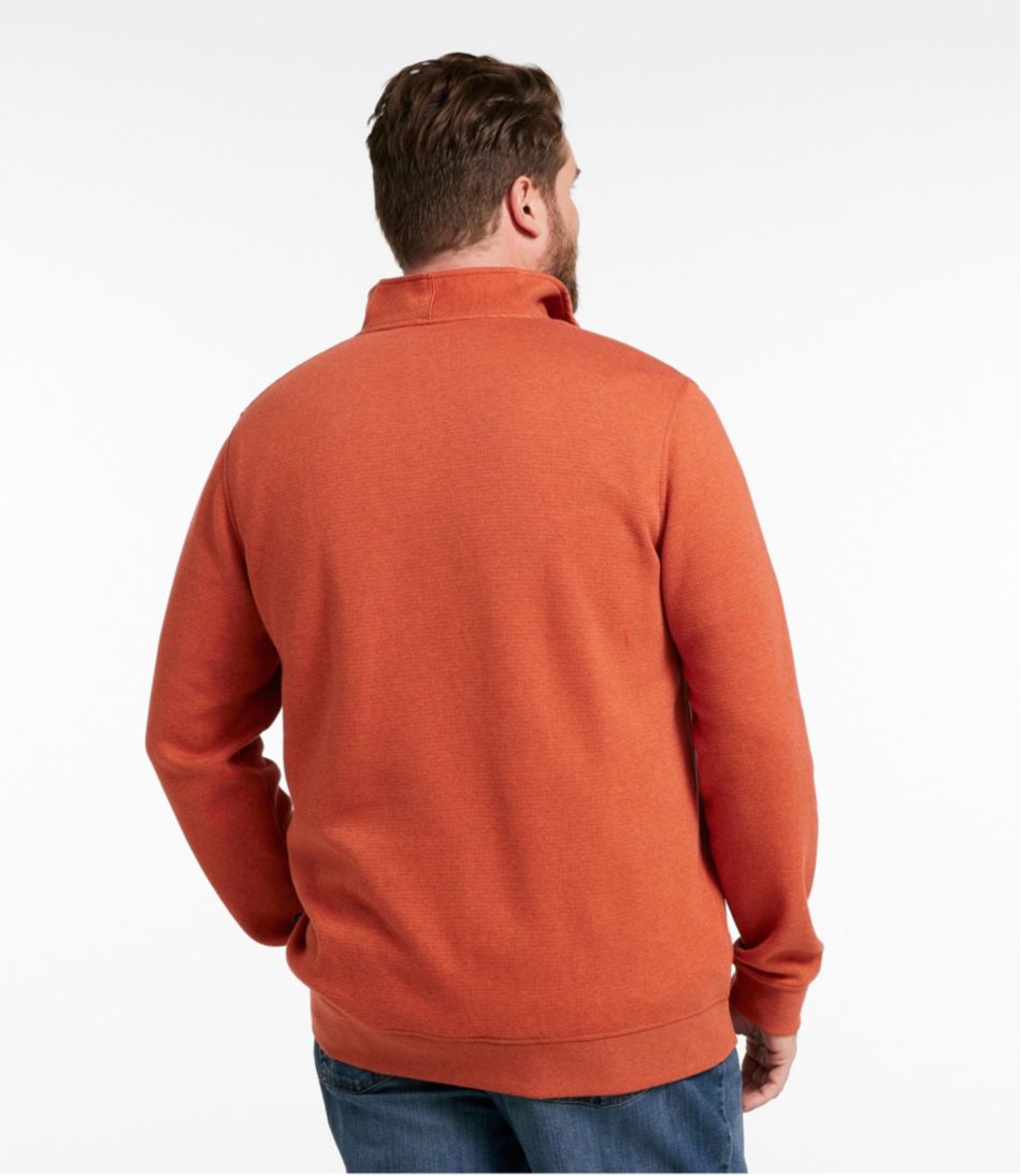 Men's All Seasons Textured Sweats, Quarter-Zip - L.L.Bean Exclusive
