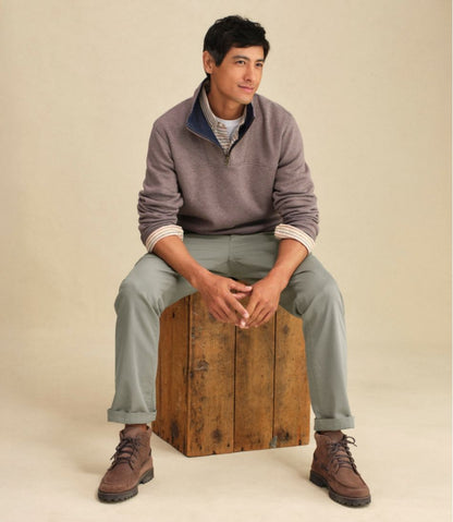 Men's All Seasons Textured Sweats, Quarter-Zip - L.L.Bean Exclusive