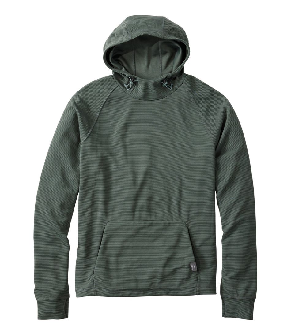 Men's VentureStretch Ottoman-Rib Hoodie - L.L.Bean Quality