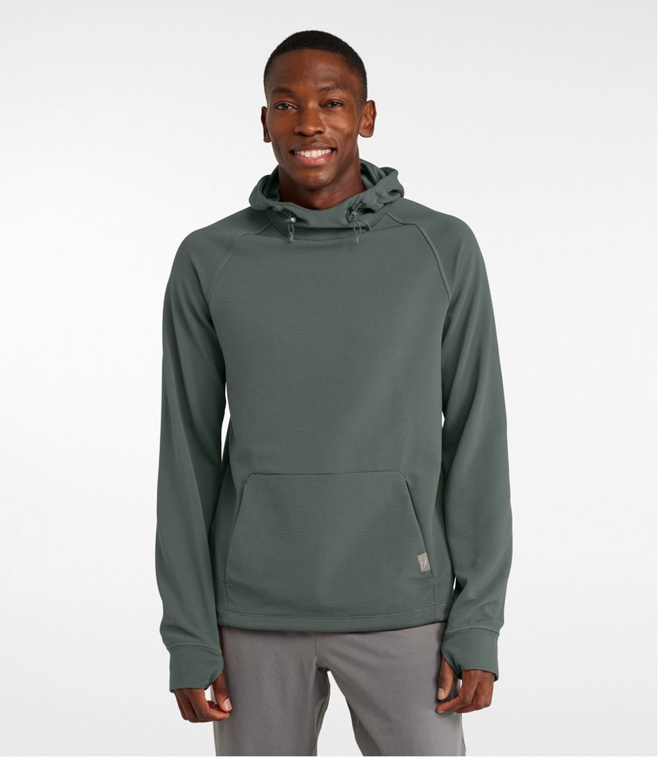 Men's VentureStretch Ottoman-Rib Hoodie - L.L.Bean Quality
