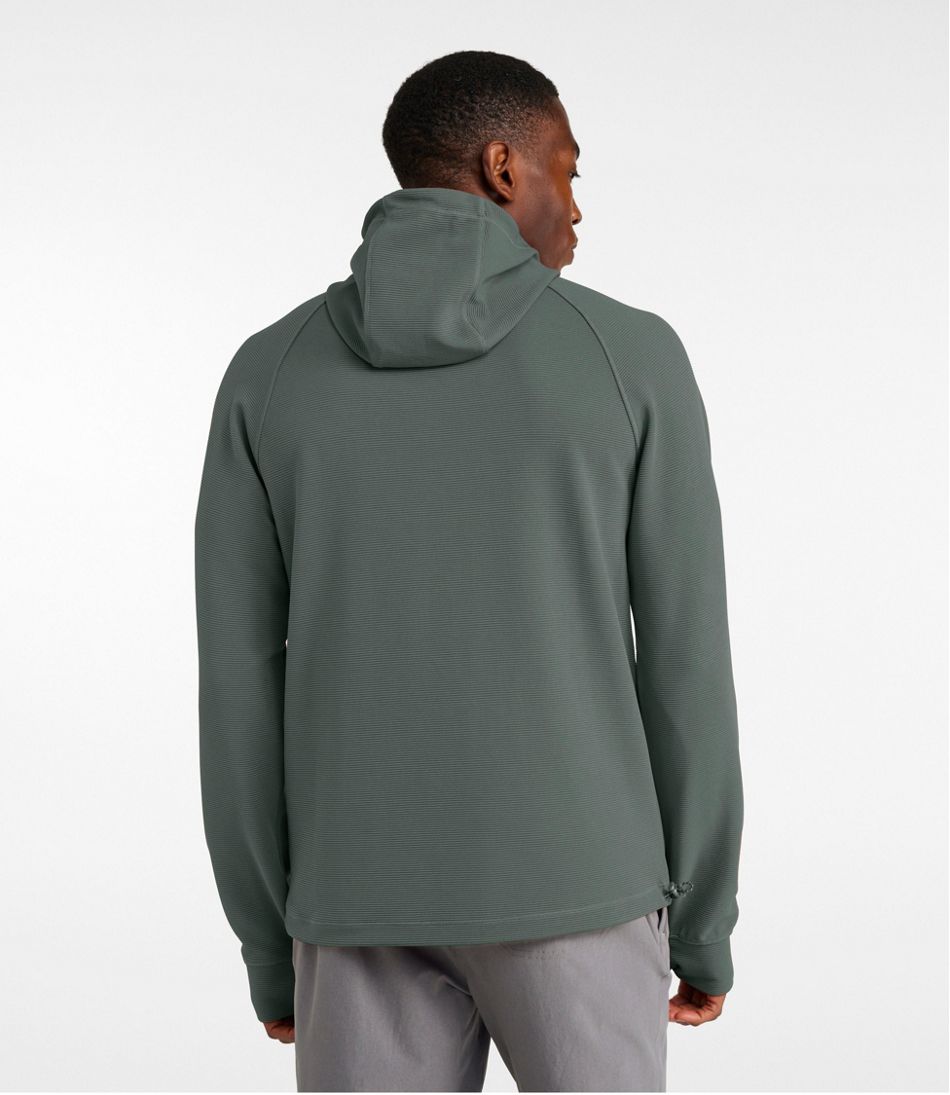 Men's VentureStretch Ottoman-Rib Hoodie - L.L.Bean Quality