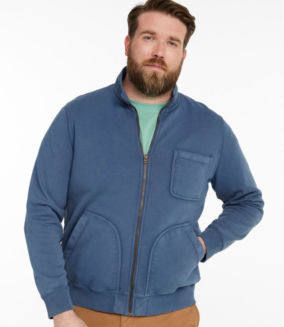 Men's Sunwashed Sweatshirt, Full-Zip - L.L.Bean Premium