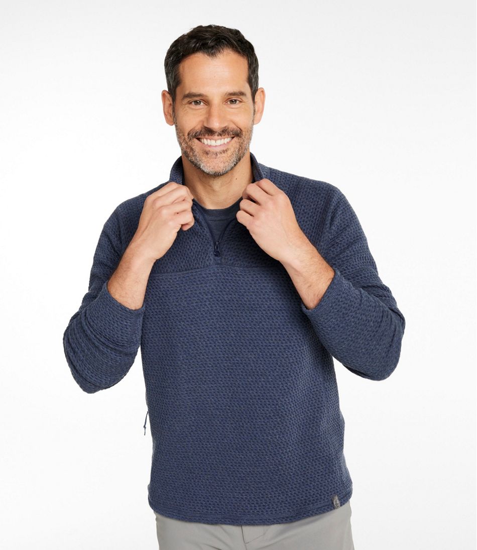 Men's Ridgeknit Pullover, Quarter-Zip - L.L.Bean Popular