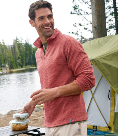 Men's Ridgeknit Pullover, Quarter-Zip - L.L.Bean Popular