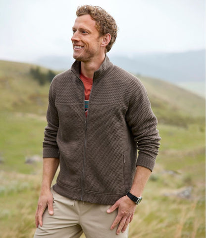 Men's Ridgeknit Full-Zip Jacket - L.L.Bean Trending