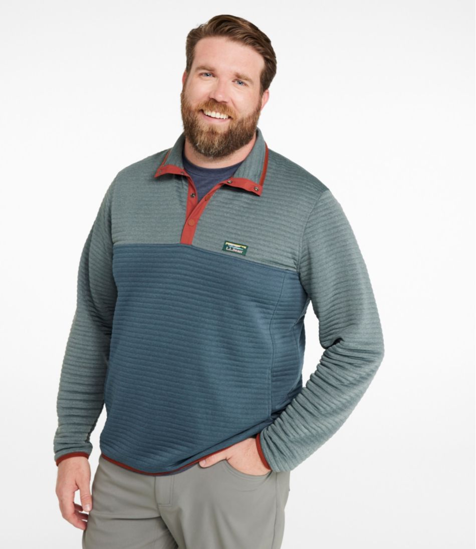 Men's Airlight Knit Pullover, Colorblock - L.L.Bean Signature