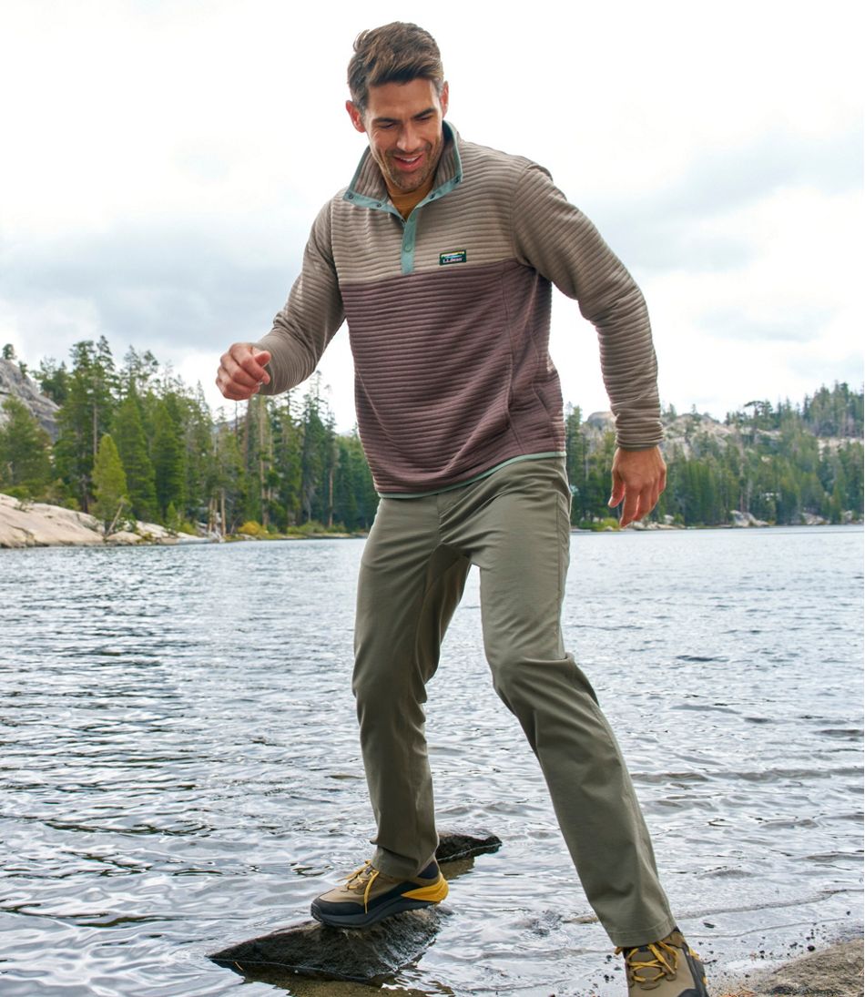 Men's Airlight Knit Pullover, Colorblock - L.L.Bean Signature