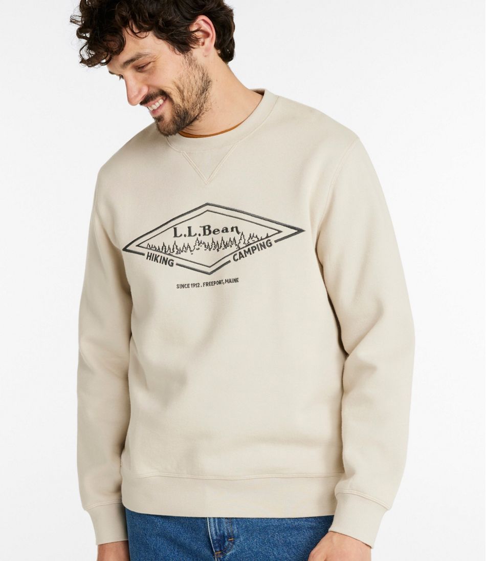 Men's Katahdin Iron Works® Sweatshirt, Crewneck, Graphic - L.L.Bean Essential