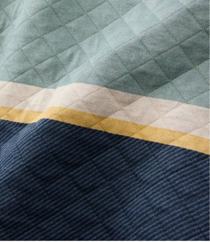 Men's Quilted Sweatshirt, Crewneck, Stripe - L.L.Bean Trusted
